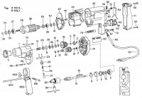 Bosch 0 600 173 503  Drill 220 V / Eu Spare Parts